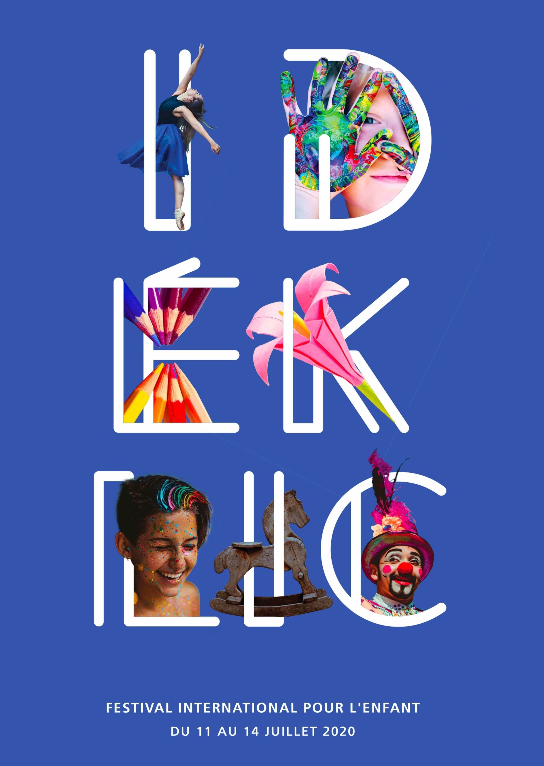 2ème proposition d'affiche pour le festival Idéklic