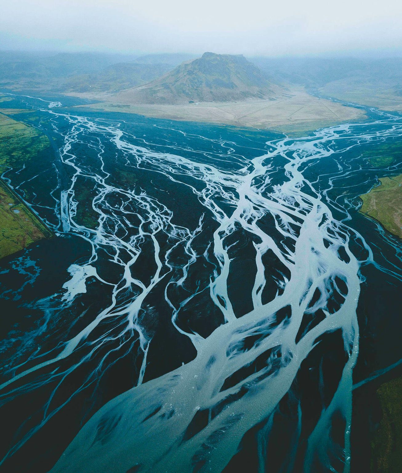 Photo de rivière en islande