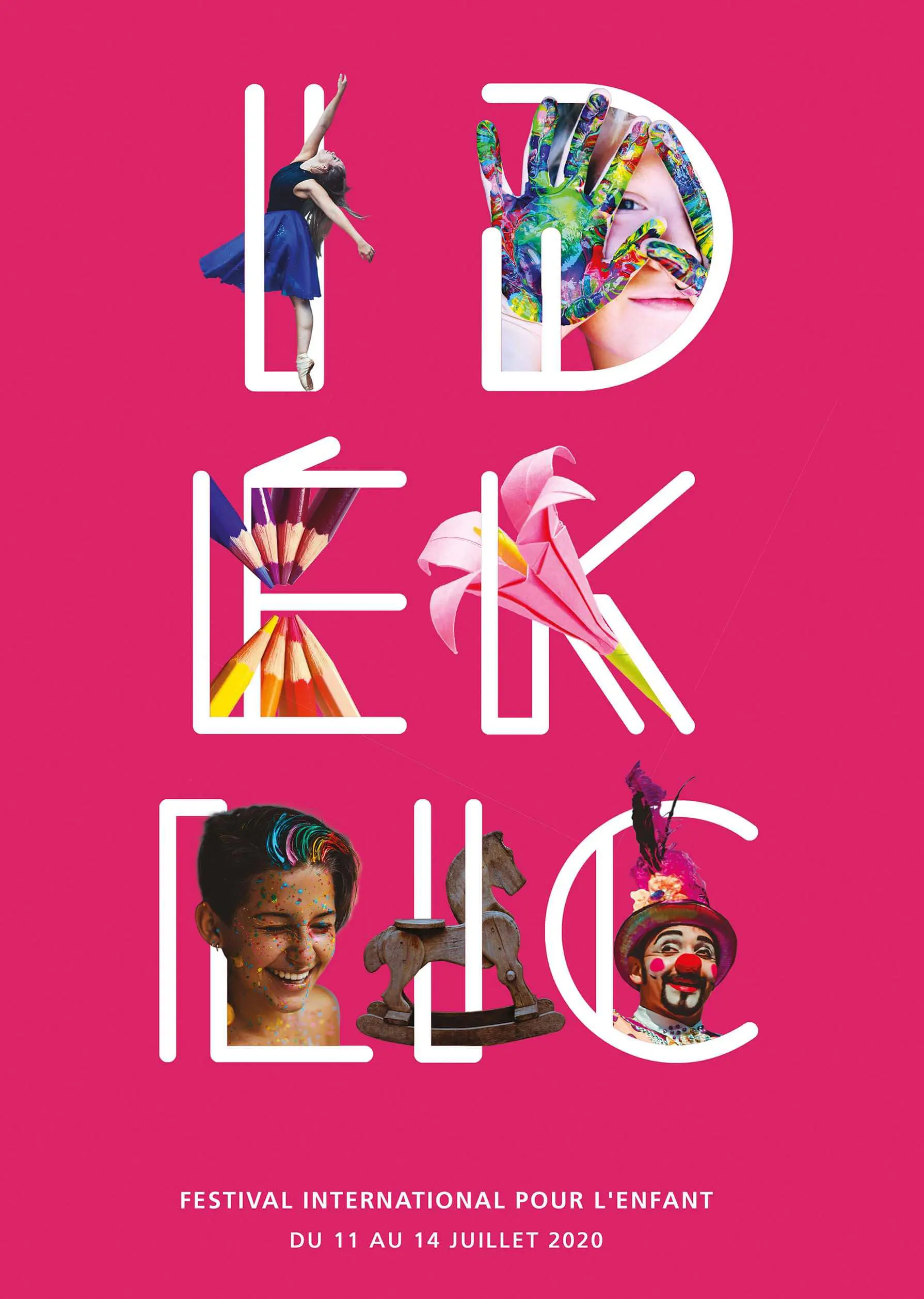 3ème proposition d'affiche pour le festival Idéklic