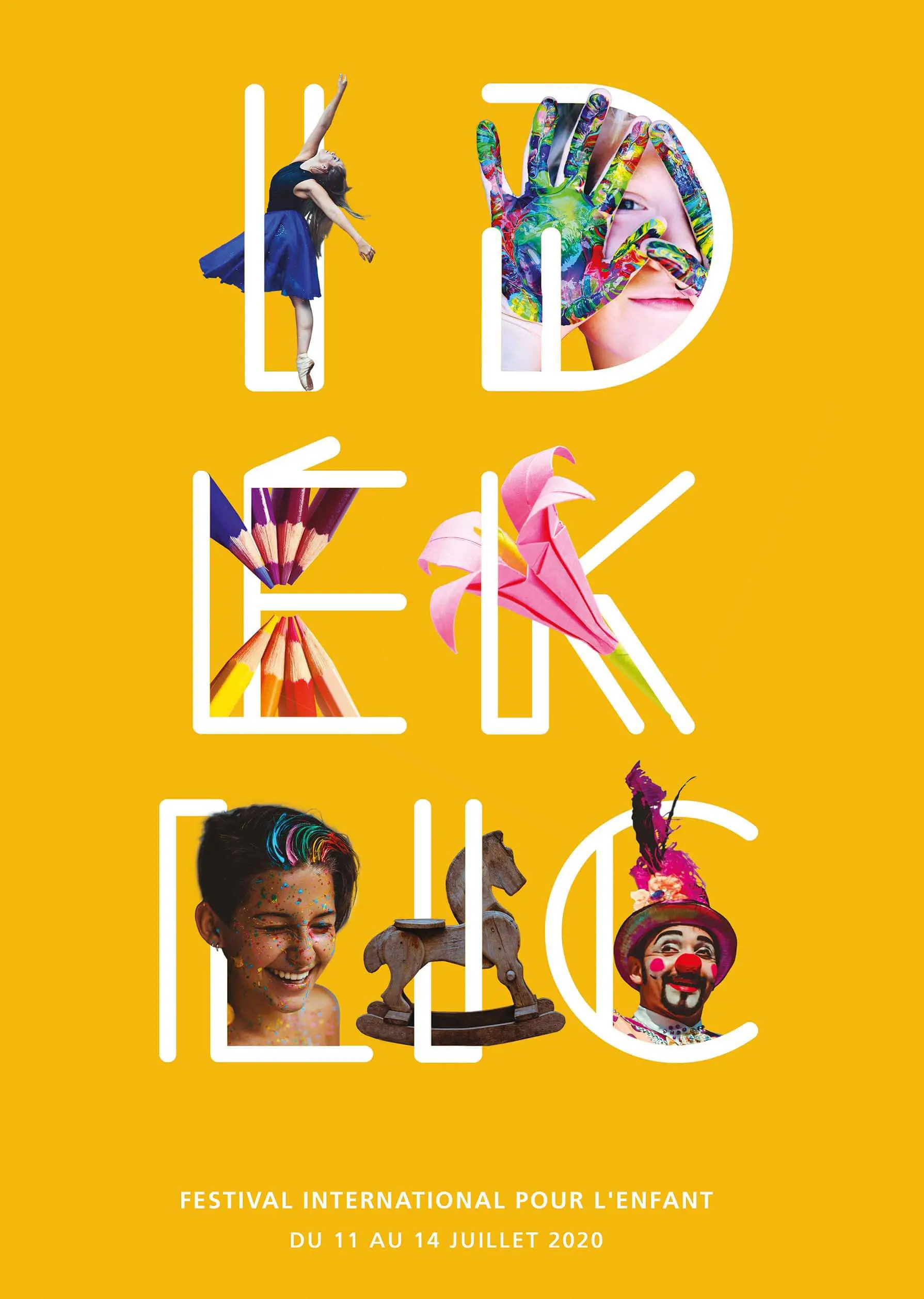 4ème proposition d'affiche pour le festival Idéklic